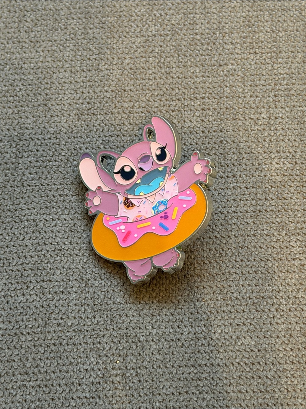 2024 Disney Stitch Attacks Snacks Angel Donut Doughnut Mystery Trading Pin